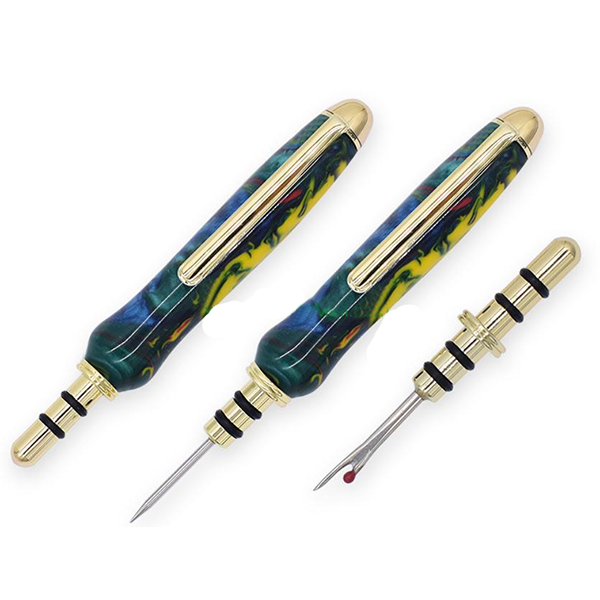 Seam Ripper Small Blade & Stiletto Blade  Style #91 - Gold (2 Tips)