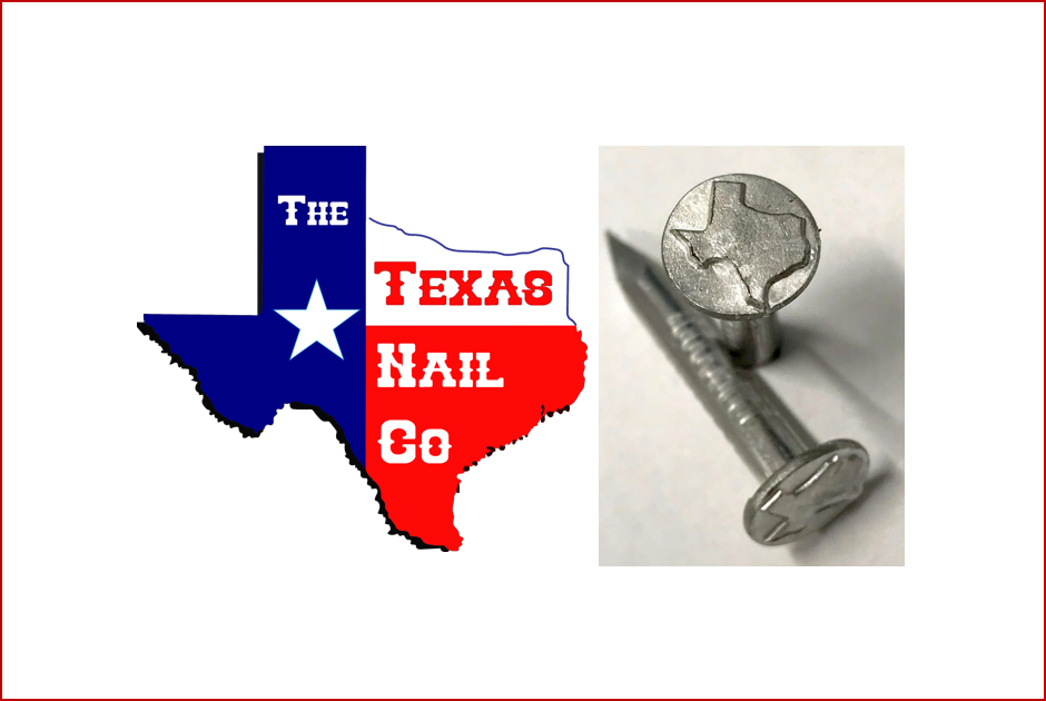 Texas Nail Company Box (24 count) of Texas Nails.