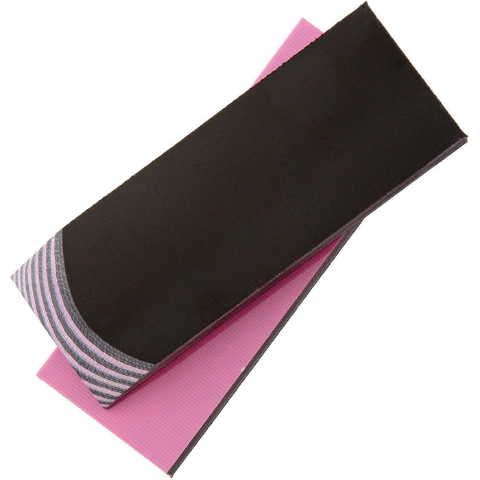 Knife Scales - G10 Pink & Black - 4" x 1 1/2" x 1/4"