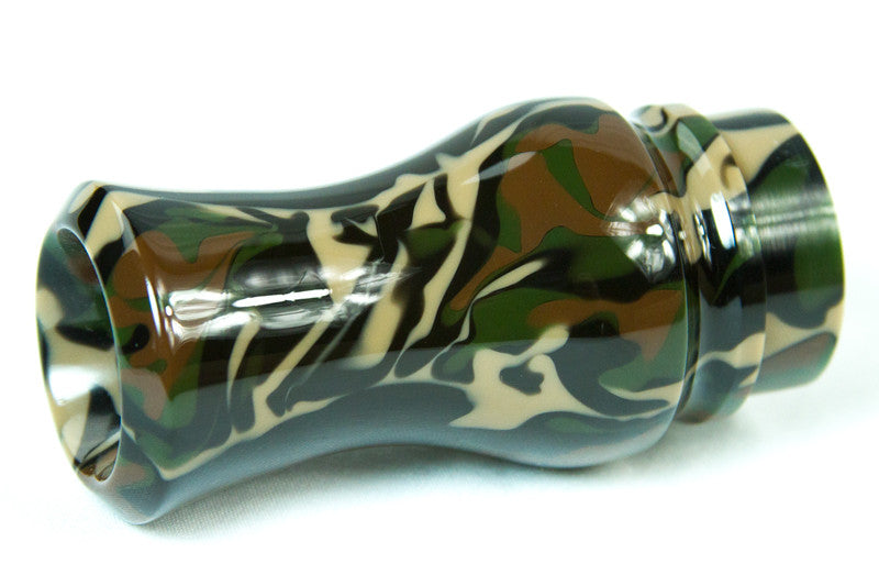 Woodland Camo 1.5" x 1.5" x 6" Acrylic Bottle Stopper Blank