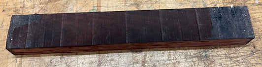 Cocobolo Turning Billets 12" x 1 7/16"x 1"