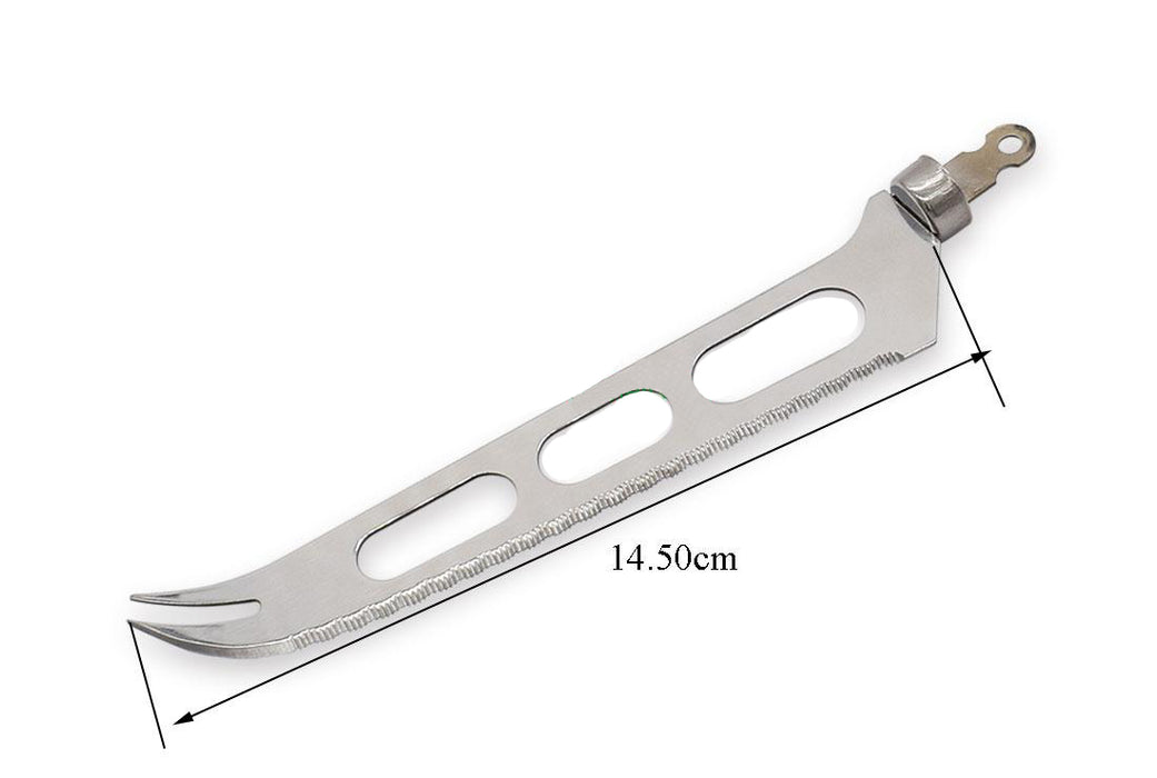 Cheese Knife Kit - Stainless Steel Cheese Knife Kit - 145mm Serrated