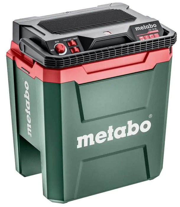 Metabo Cooler /CORDLESS COOLER  WITH WARMING FUNCTION-  BARE - Tri-Voltage 18V, Car Plug & Wall Plug ( 18V, 120V & 12V )  #600791420    CARDBOARD BOX;