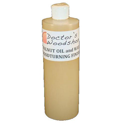 Doctor's Workshop WALNUT OIL and WAX WOODTURNING FINISH 16 oz.