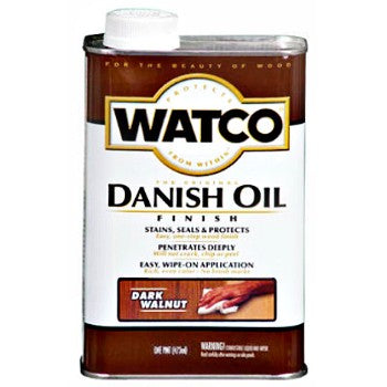 Watco Danish Oil - Quart - Dark Walnut