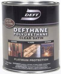 Defthane Polyurethane Quart - Satin