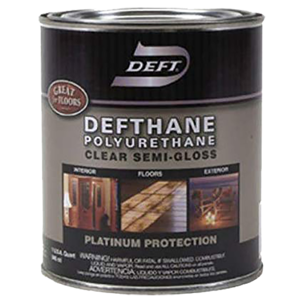 Defthane Polyurethane Quart - Semi Gloss