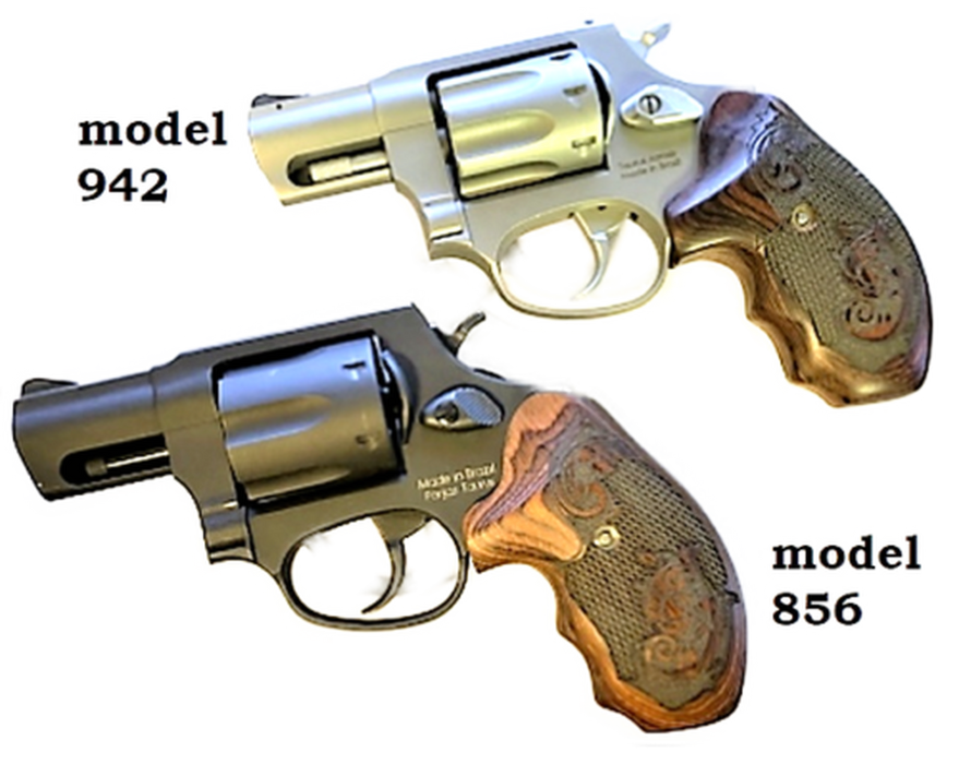 Taurus Wrap Around Rosewood Grips for 856,  and 942* 22/38/357