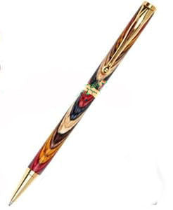 SlimLine Twist Pen Standard. Finish Kits - WoodWorld of Texas