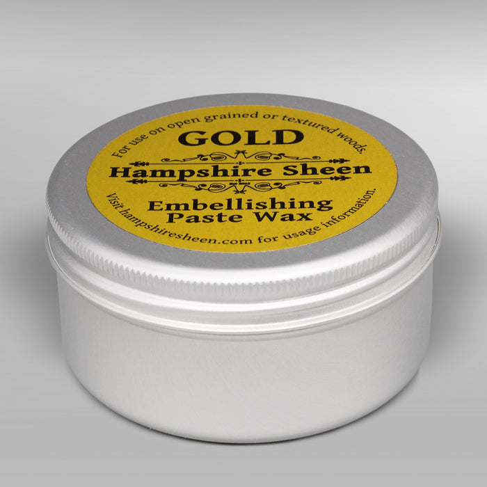 Hampshire Sheen - Embellishing Wax -  Gold - 60 grams / 2.11 ounces