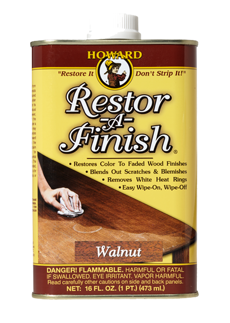 Restore - A - Finish - 16 oz - Walnut - Howards
