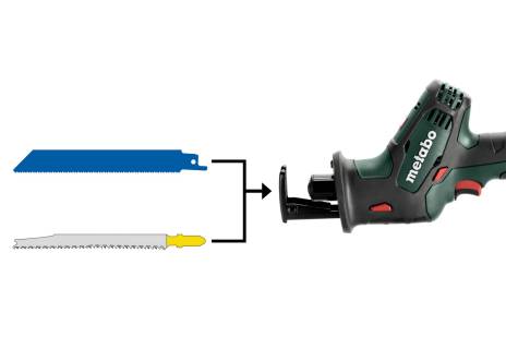 Metabo  RECIPROCATING SAW Compact BARE - 18V  #602266890, SSE 18 LTX COMPACT - Cardboard Box