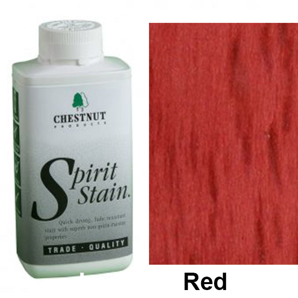 Chestnut Spirit Stains -8 oz. Bottles - Red