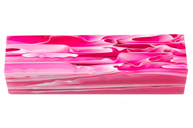 Rose Water 1.5" x 1.5" x 6" Acrylic Bottle Stopper Blank