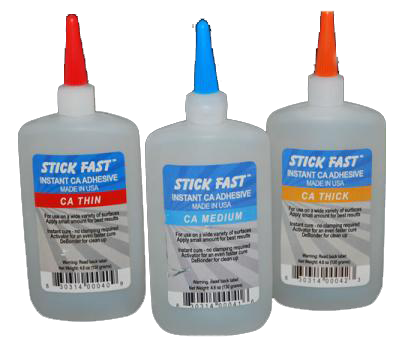 Stick Fast CA  - Thick, Thin or Medium 4.5oz