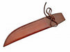 Knife Sheath Leather - SH660512 - 12" Lace Retainer - WoodWorld of Texas