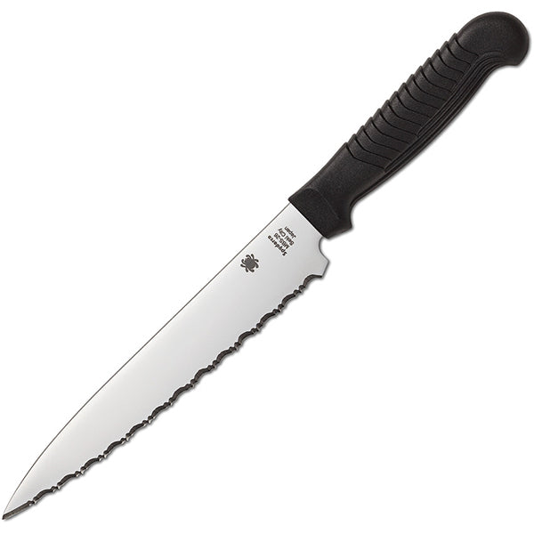 Spyderco Utility Knife Black Serrated - Japan