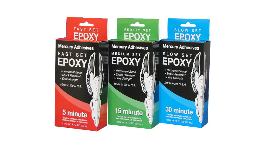 Mercury Adhesive 30 minute Epoxy 8 oz Kit