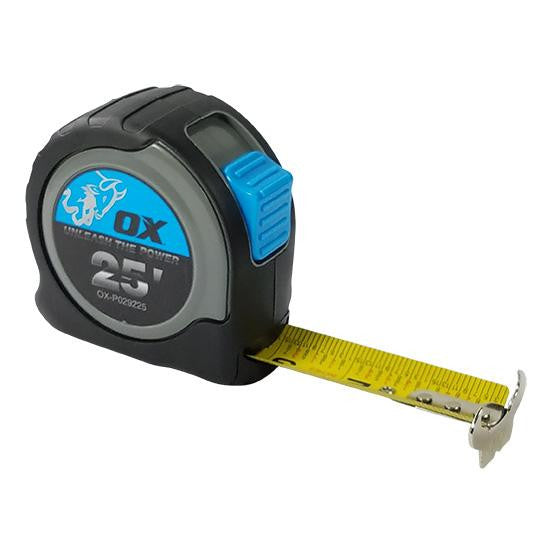 Ox Tools 25' ABS Housing Tape Measure