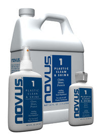 Novus Plastics Polish #1 : Cleans and Shines - 2 oz