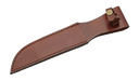 Knife Sheath Leather - SH660012 - 12" Thumb Snap - WoodWorld of Texas