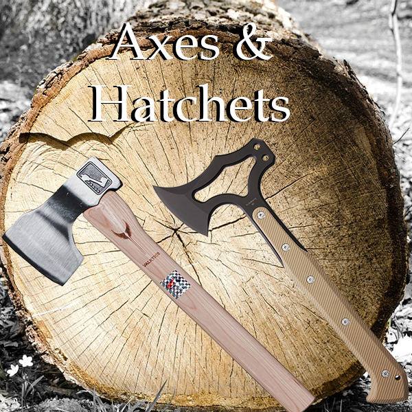 Throwing Axes, Hatchets & Knives