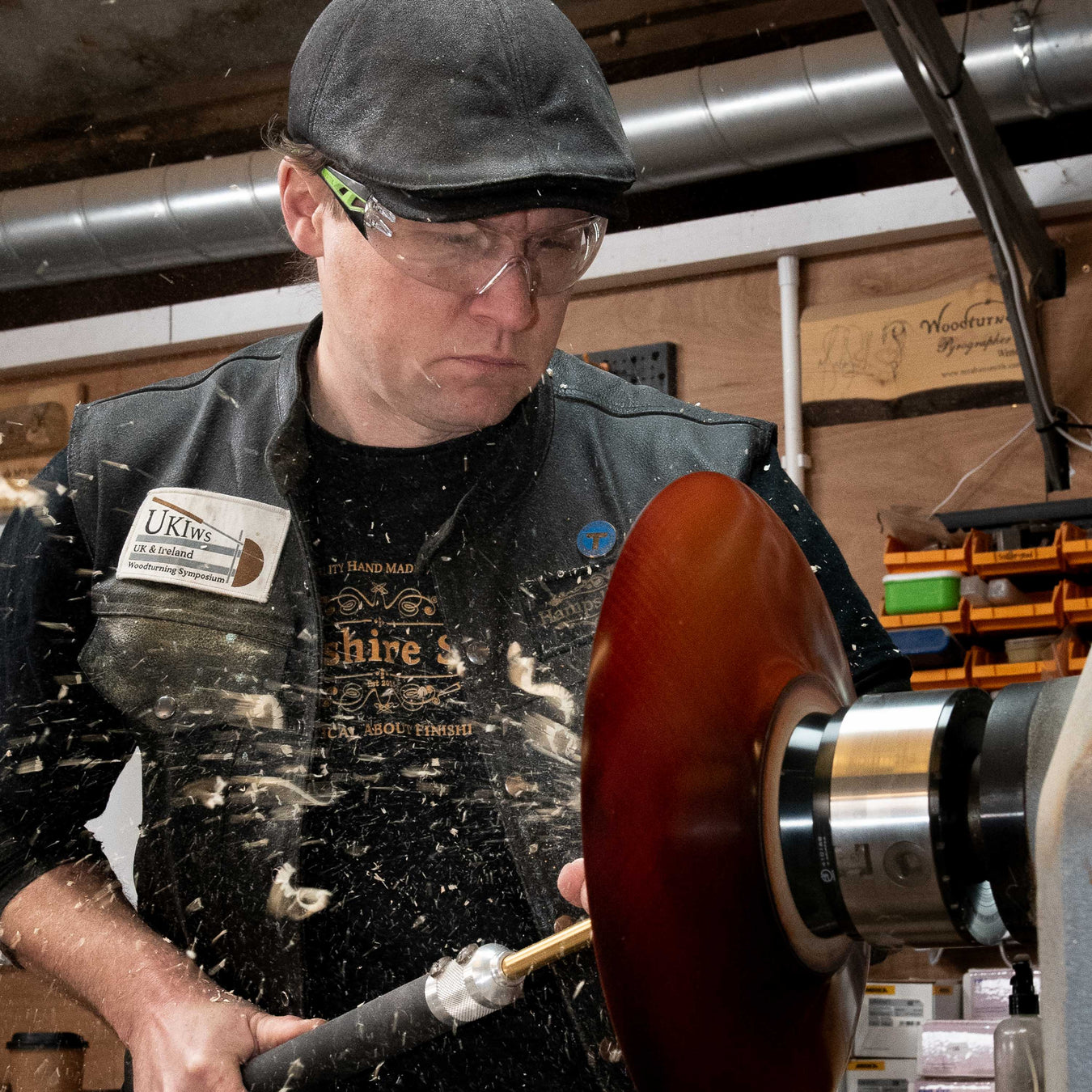 Hands on Woodturning Classes - taught International Woodturner Martin Saban-Smith- All the way from Hampshire England