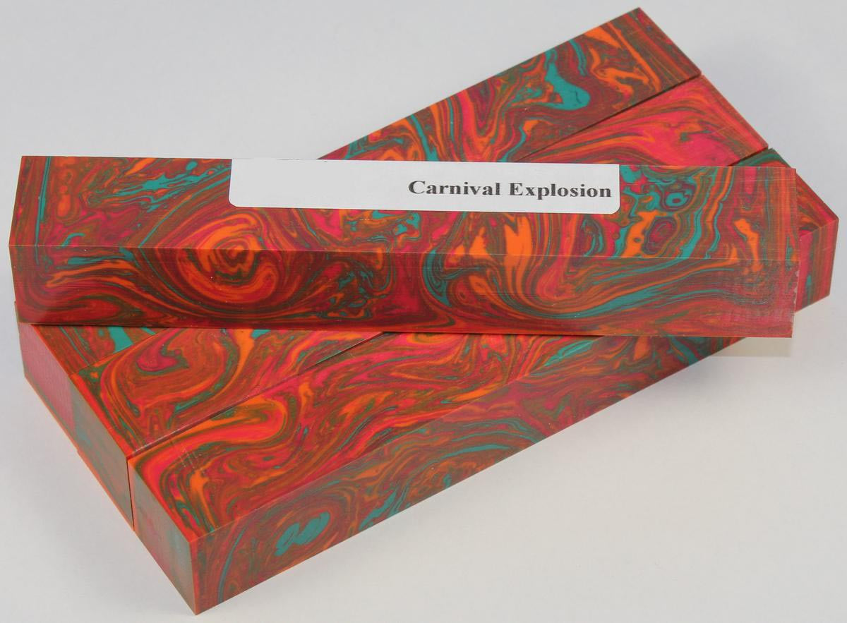 Custom Color Explosion Acrylic Blanks