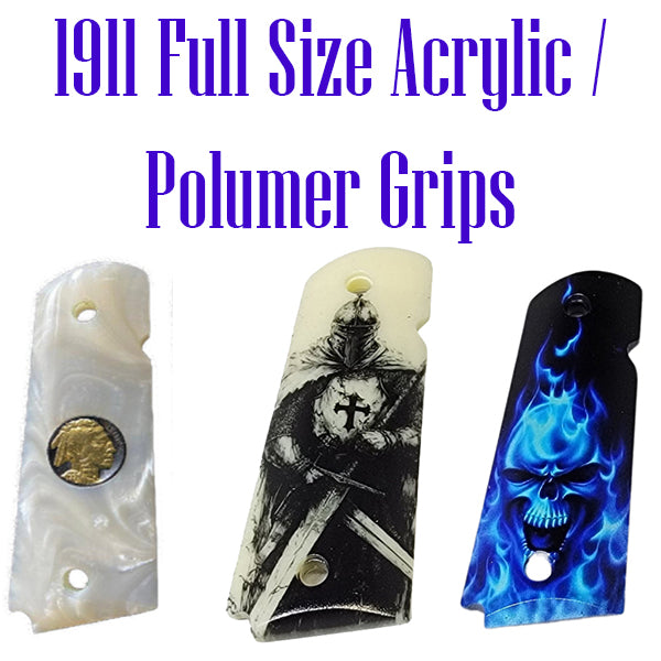 1911 Acrylic / Polymer / G10 Full Size Grips