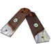 1911 Full Size Checkered Rosewood Grips Pearl Accent w/ Colt White Medallion - WoodWorld of Texas