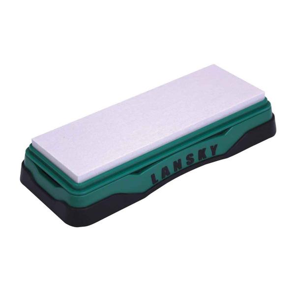 Lansky Hard Arkansas Bench Sharpening Stone 6" x 2"