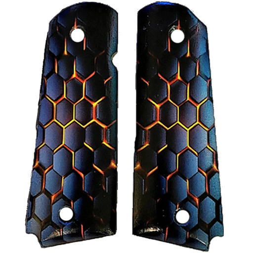 1911 Full Size HD / UV Image Grips - Latest Reator - Printed over ABS - WoodWorld of Texas