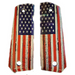 1911 Full Size Grips - UV / HD Image Printed Over Wood - US Flag Rustic - WoodWorld of Texas
