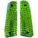 1911 Full Size Grips - UV / HD Image Printed Over Wood - Green Dragon - WoodWorld of Texas