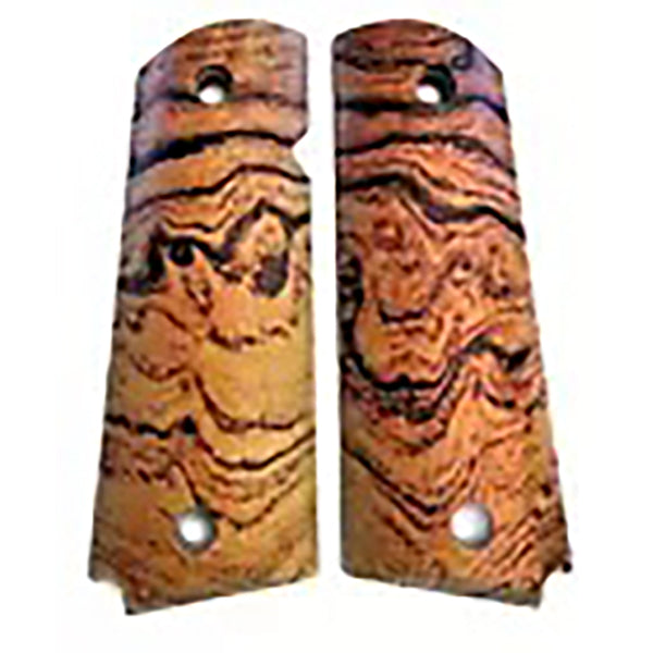 1911 Full Size HD / UV Image Grips - Desert Ironwood - Printed over ABS