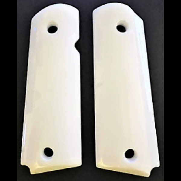 1911 Full Size Acrylic White Grips