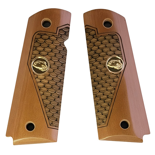 1911 Full Size G10 Composite with Fish Scales with Eagle Gold Medallion