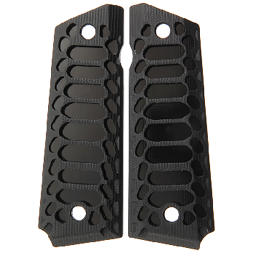 1911 Full Size G10 Skeletonized with Black Insert Grips - WoodWorld of Texas