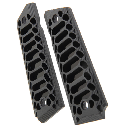 1911 Full Size G10 Skeletonized with Black Insert Grips - WoodWorld of Texas