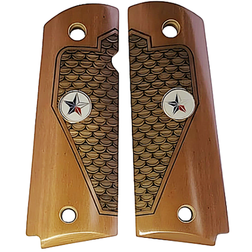 1911 Full Size G10 Composite with Fish Scales with Texas Star Medallion - WoodWorld of Texas
