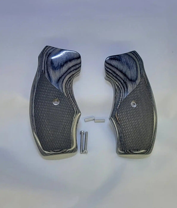 Rock Island M200 and M206 Black Rosewood Checkered Grips