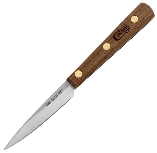 *Case Cutlery Paring 3", Walnut handle, Stainless Steel. XX635 Pattern