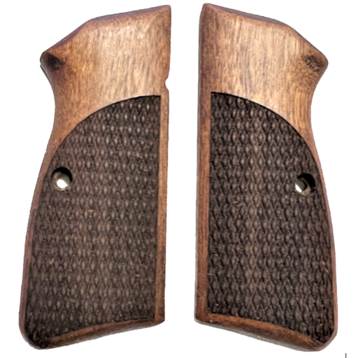 Browning High Power, Springfield SA-35 and Girsan MC P35 and clones except FEG - 1/2 CHECKERED size Grips - WoodWorld of Texas