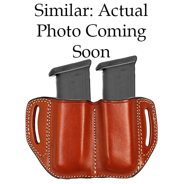 Glock 17/19/22/23/26/27 -Tan - Double Magazine Pouch/Case/Holder
