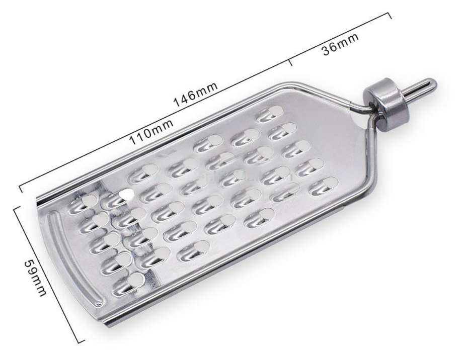 Food Rasp / Grater / Mini - Stainless Steel Kit - 5.75