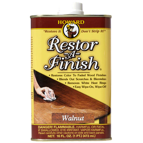 Restore - A - Finish - 16 oz - Walnut - Howards