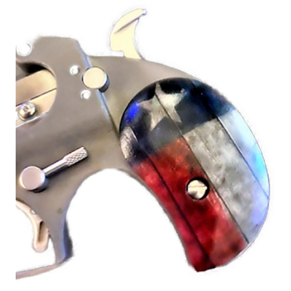 Bond Arms Derringer Grips UV / HD printed Texas Flag - Standard Size