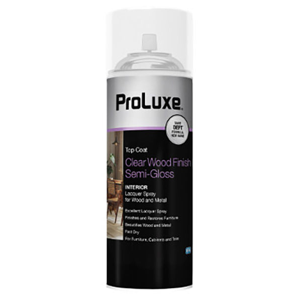 ProLuxe ( Deft* ) - Clear Lacquer Aerosol - Semi-Gloss