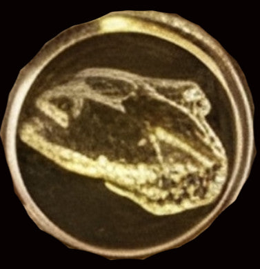 1911 Officer / Compact Size Acrylic Faux Black Pearl with Eagle Gold Medallion - WoodWorld of Texas