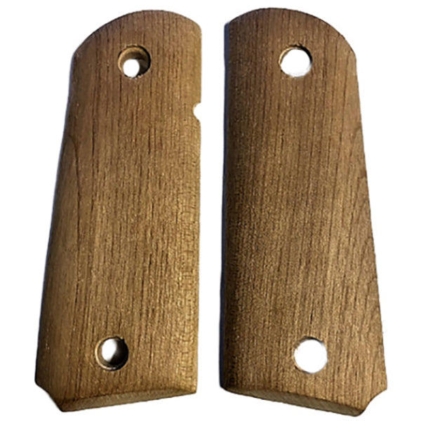 1911 Officers Model / Compact Grips Unfinished Walnut
